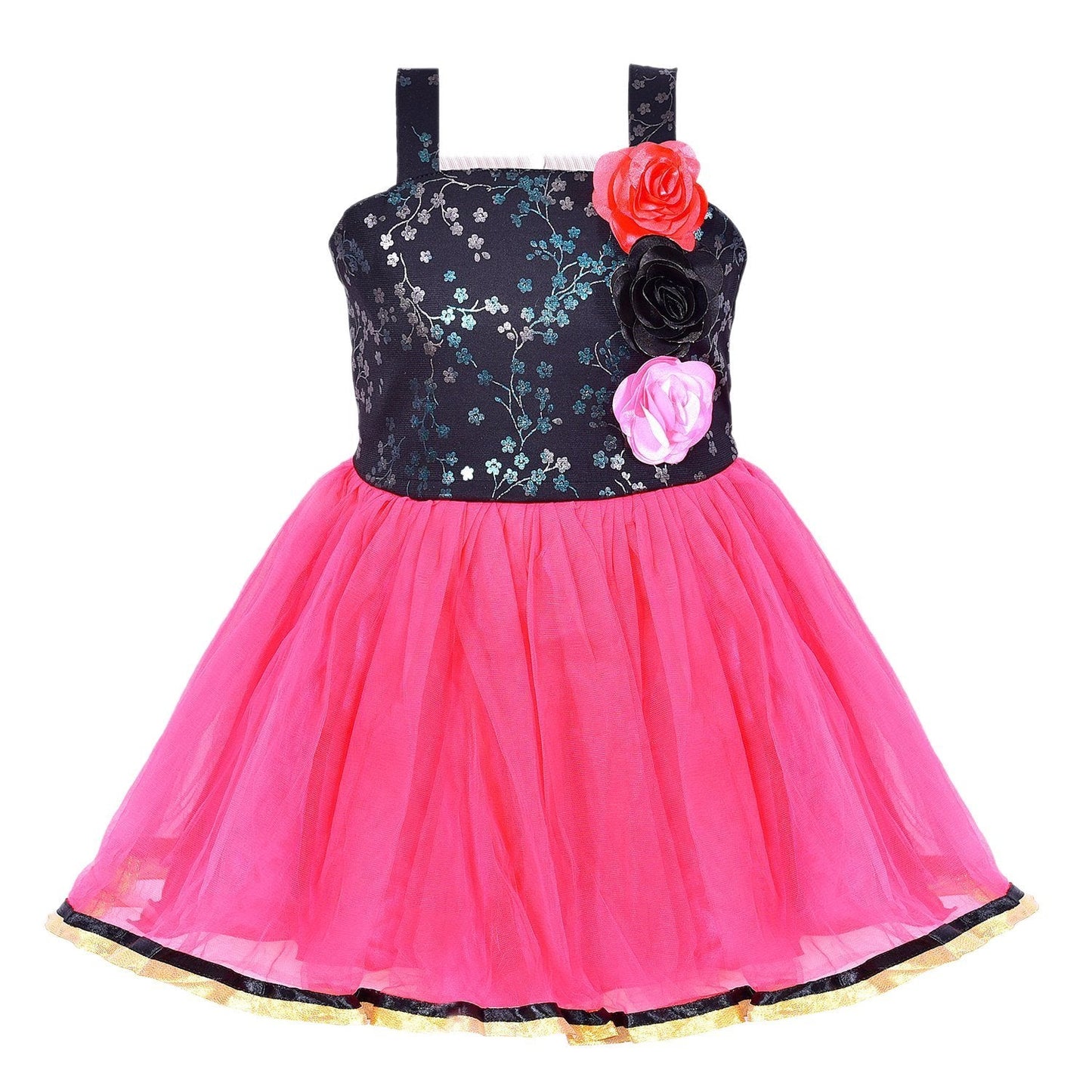 Baby Girls Party Wear Frock Dress fr913 - Wish Karo Dresses