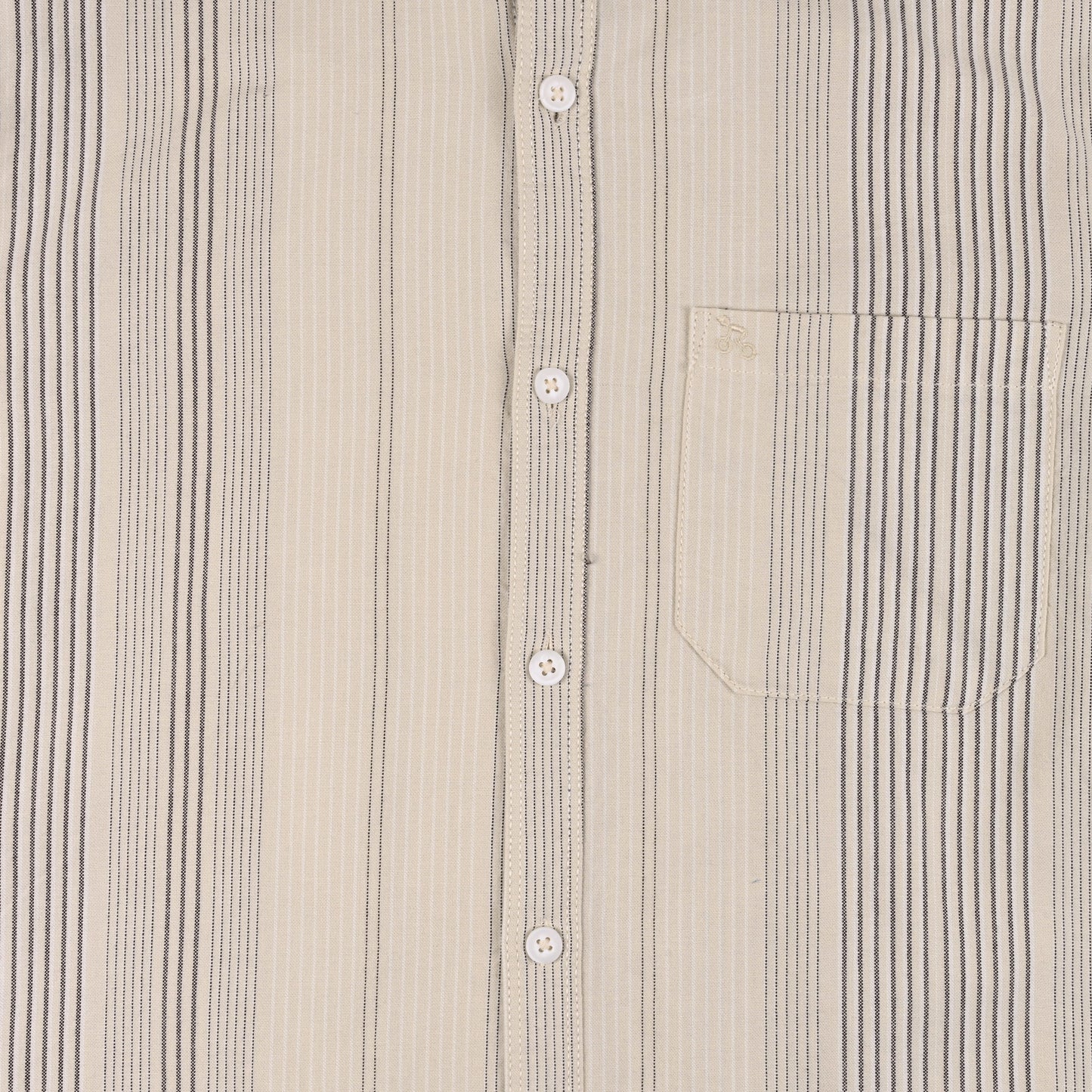 Men’s Cotton Blend Striped Shirt with Full Sleeves