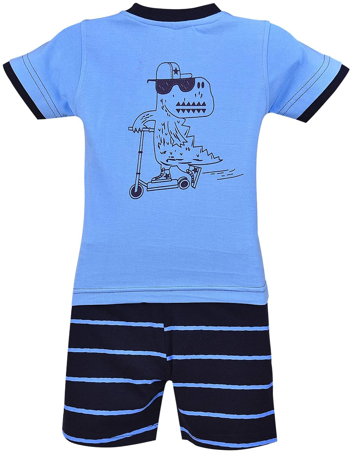 Jivzo Unisex Clothing Sets for Baby Girls - Boys-(bt25blu)