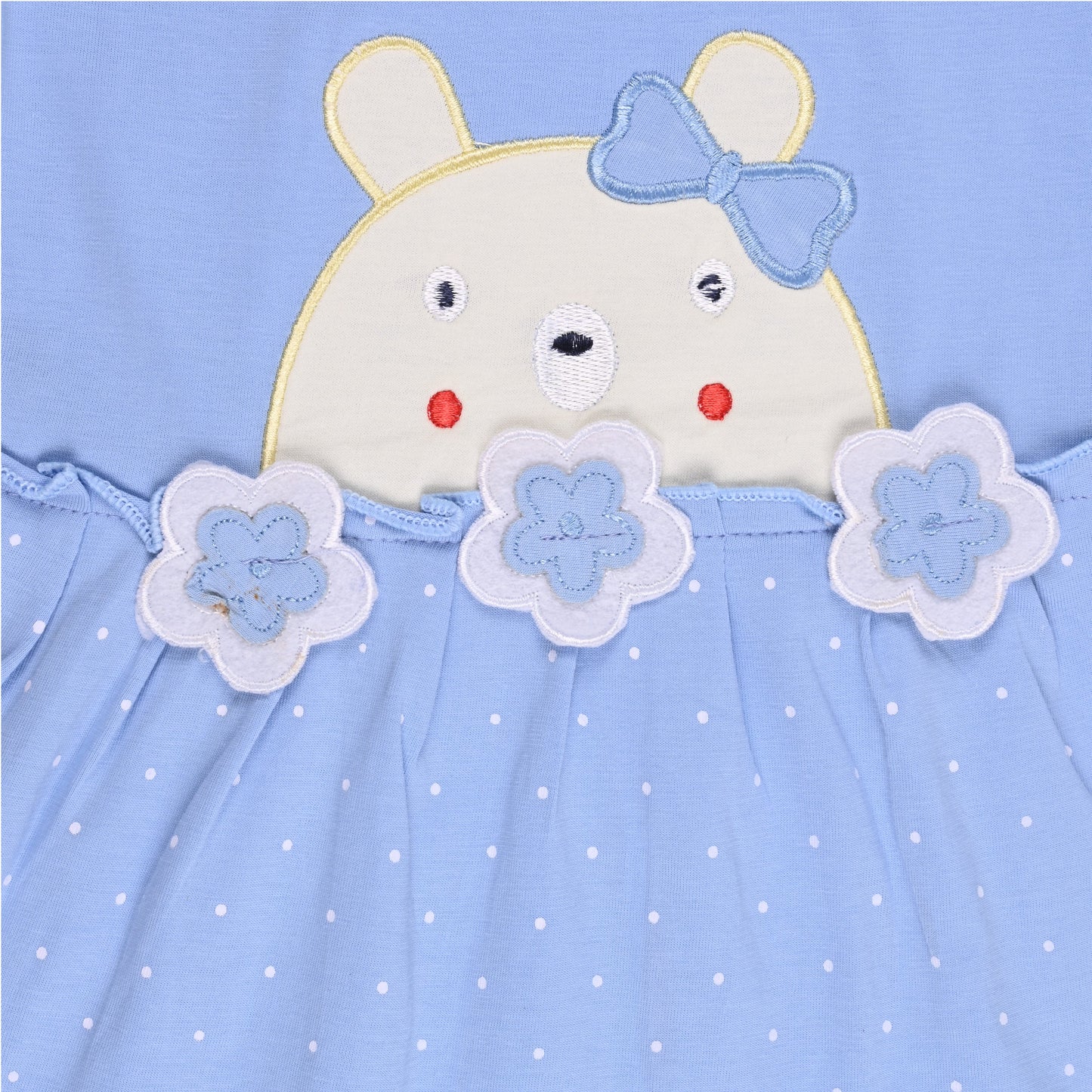 Girls Polka Print Top and Pant Clothing Set