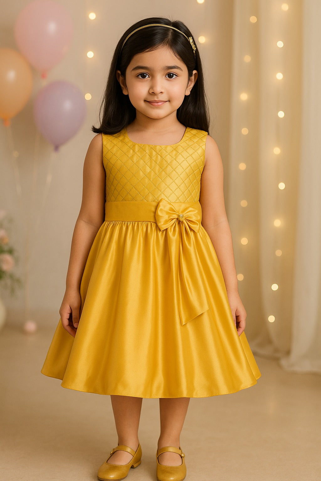 Wish Karo Baby Girls Unicorn Dress Frock