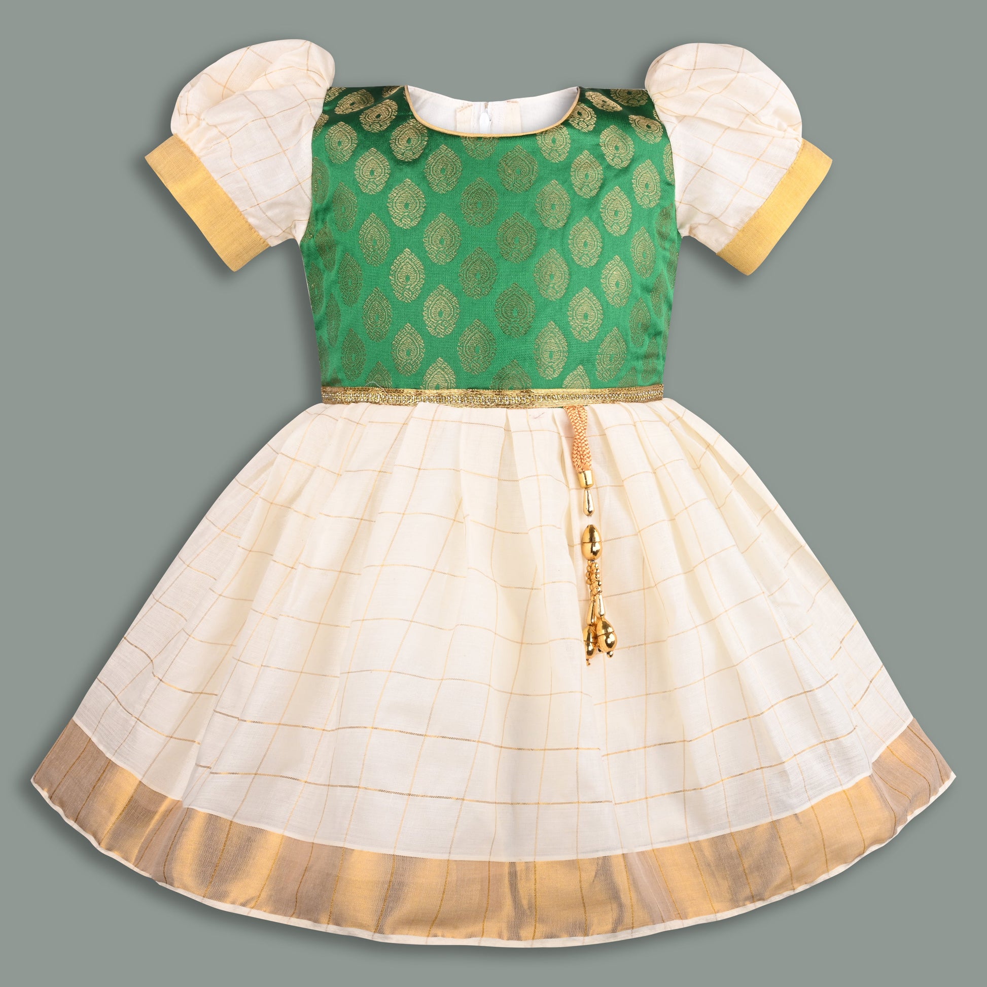 Buy Premium Onam Dress for Baby Girl Online | Girls Onam Dress | Girls Pongal Dress