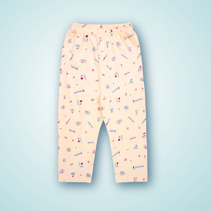 Girls and Boys Printed Top and Bottom Set