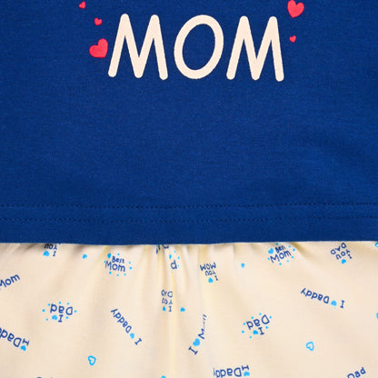 Girls and Boys Printed Top and Bottom Set