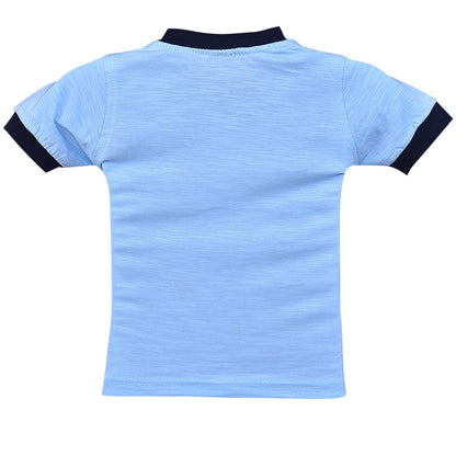 Jivzo Unisex Clothing Sets for Baby - Boys Girls -(bt27blu)