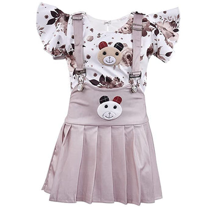 Buy Premium Baby Girls Cotton Dungaree Dress Online