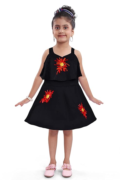 Jivzo Baby Girls Frocks Dress for Girls-(csl244)