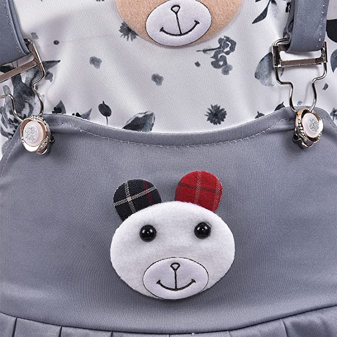 Buy Premium Baby Girls Cotton Dungaree Dress Online