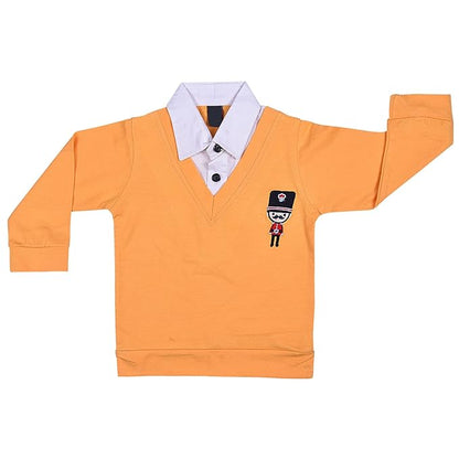 Jivzo Cotton Clothing Set for Baby Boys hfs598y