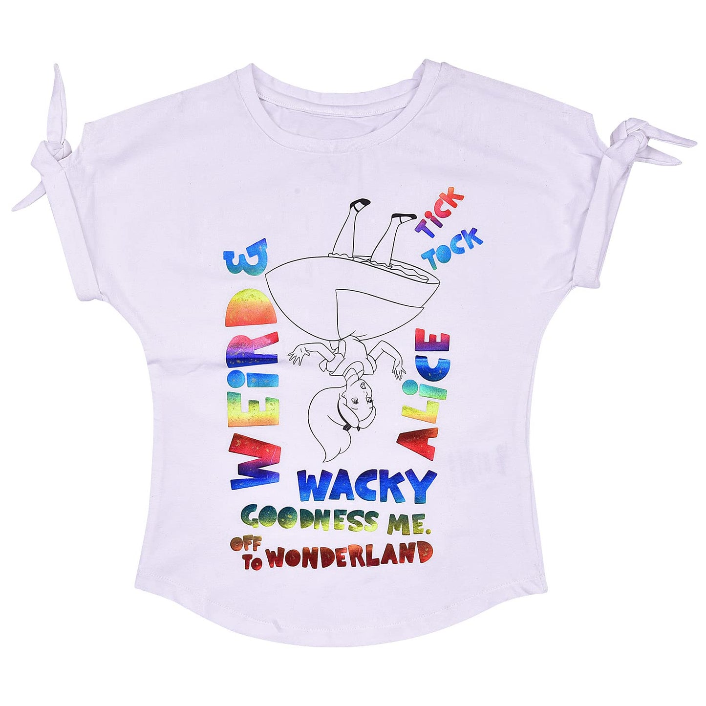 Jivzo Baby Girls Printed T-Shirt for Girls-tsg207