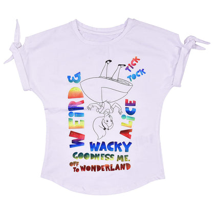 Jivzo Baby Girls Printed T-Shirt for Girls-tsg207