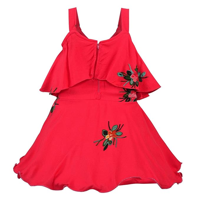 Jivzo Baby Girls Frocks Dress for Girls-(csl244)