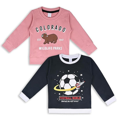 Buy Unisex Cotton Sweatshirt Online | Best Sweatshirt for Boys | Buy two Kids Sweatshirts Under 599