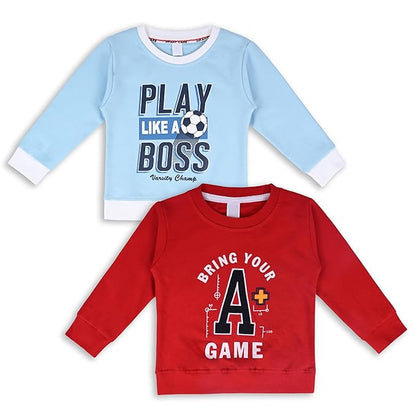Buy Unisex Cotton Sweatshirt Online | Best Sweatshirt for Boys | Buy two Kids Sweatshirts Under 599