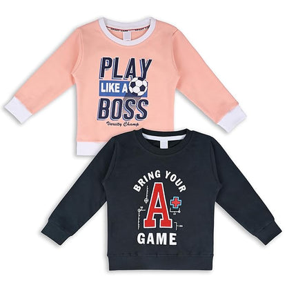 Buy Unisex Cotton Sweatshirt Online | Best Sweatshirt for Boys | Buy two Kids Sweatshirts Under 599