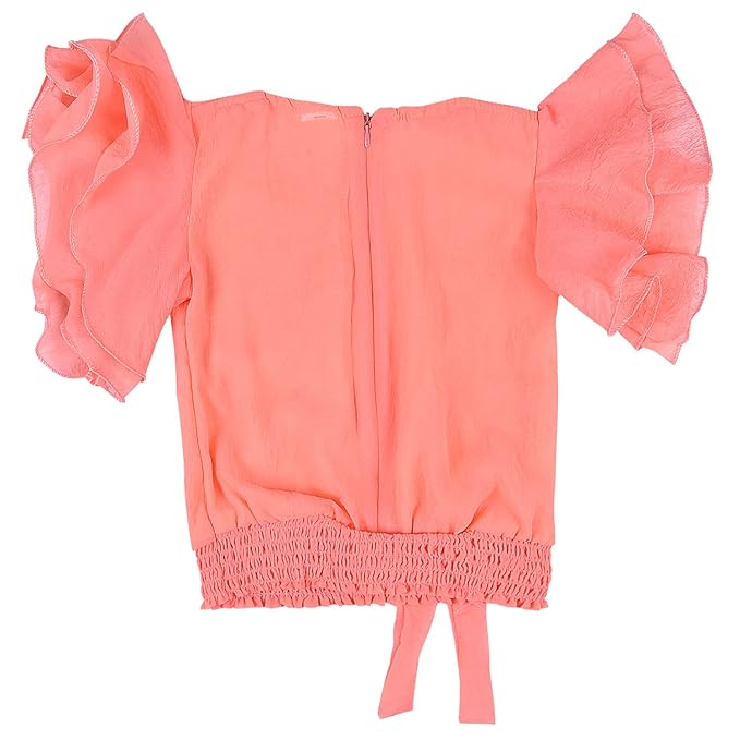 Cotton Clothing Set for Baby Girls | Girls Flower Detail Top & Short Set | Girls Clothing Set Online