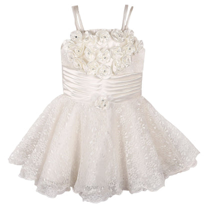 Baby Girls Party Wear Frock Dress Fr104WS -  Wish Karo Dresses