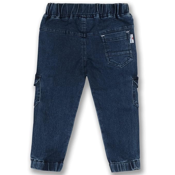 Buy Baby Boys Jeans Online | Unisex Regular Fit Stretchable Joggers