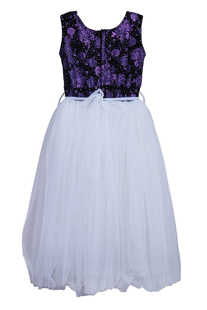 Girls Party Wear Long Dress fr529 -  Wish Karo Dresses