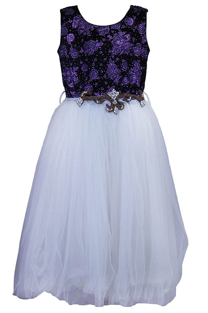 Girls Party Wear Long Dress fr529 -  Wish Karo Dresses