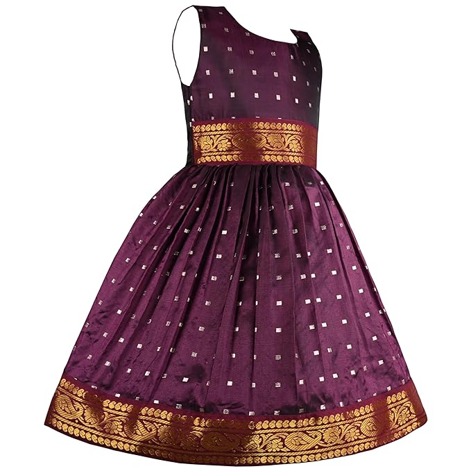 Buy Ethnic Dress for Girls | Baby Girls Wedding Dress & Frocks Online | Girls Pongal Dress