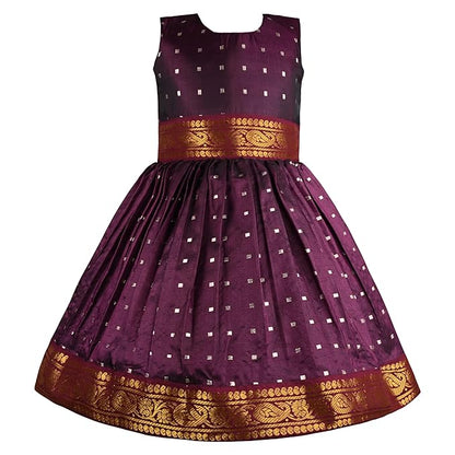 Buy Ethnic Dress for Girls | Baby Girls Wedding Dress & Frocks Online | Girls Pongal Dress