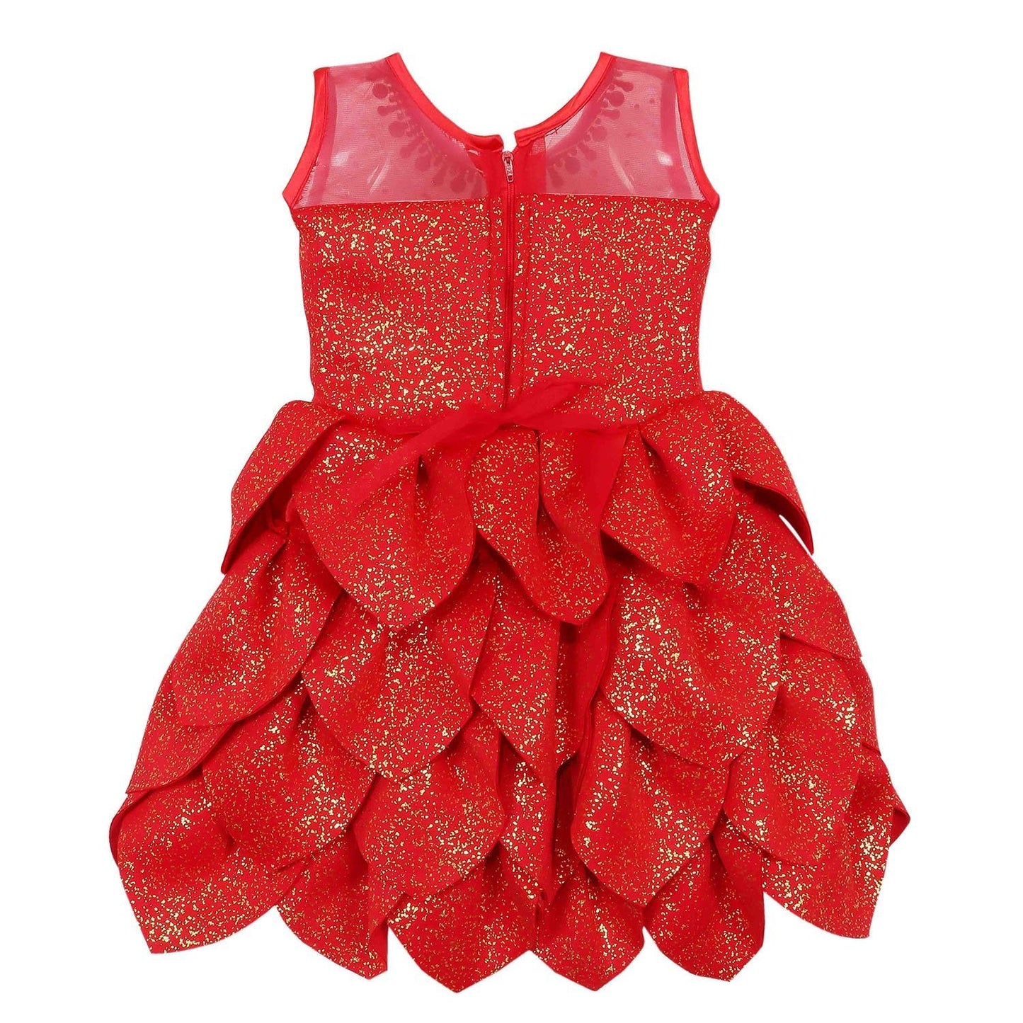 Baby Girls Party Wear Frock Dress Fe2441rd -  Wish Karo Dresses