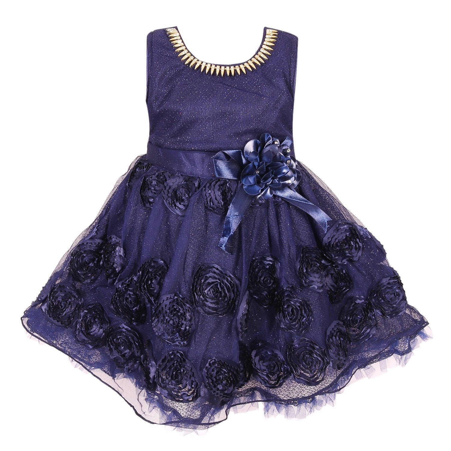 Baby Girls Party Wear Frock Dress fe2448nb -  Wish Karo Dresses