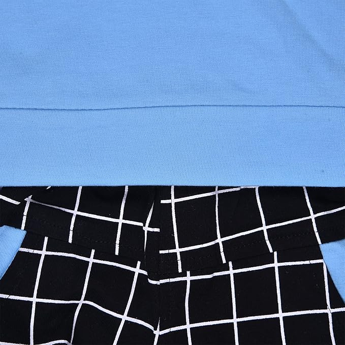 Jivzo Cotton Clothing Set for Baby Boys hfs598blu