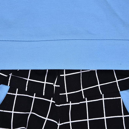 Jivzo Cotton Clothing Set for Baby Boys hfs598blu
