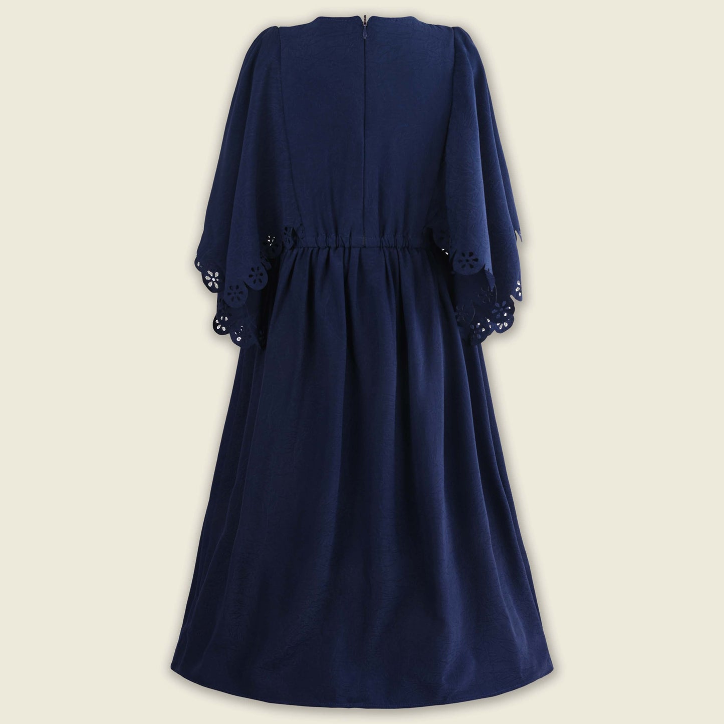 Girls Kaftan Style Casual Dress with Cutout Detail
