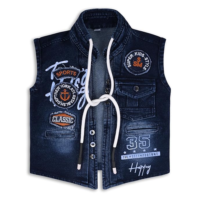 Jivzo Shirt With Waistcoat And Pant For Boys