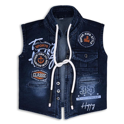 Jivzo Shirt With Waistcoat And Pant For Boys