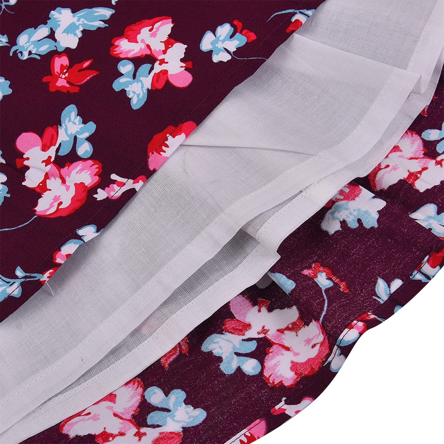Girls Floral Printed Fit and Flare Dress Frock online | Cute Party Wear for Kids