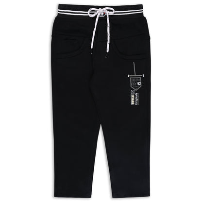 Boys Printed Elastic Casual Trouser