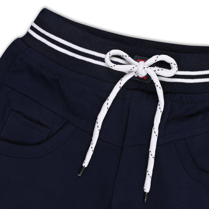 Boys Printed Elastic Casual Trouser