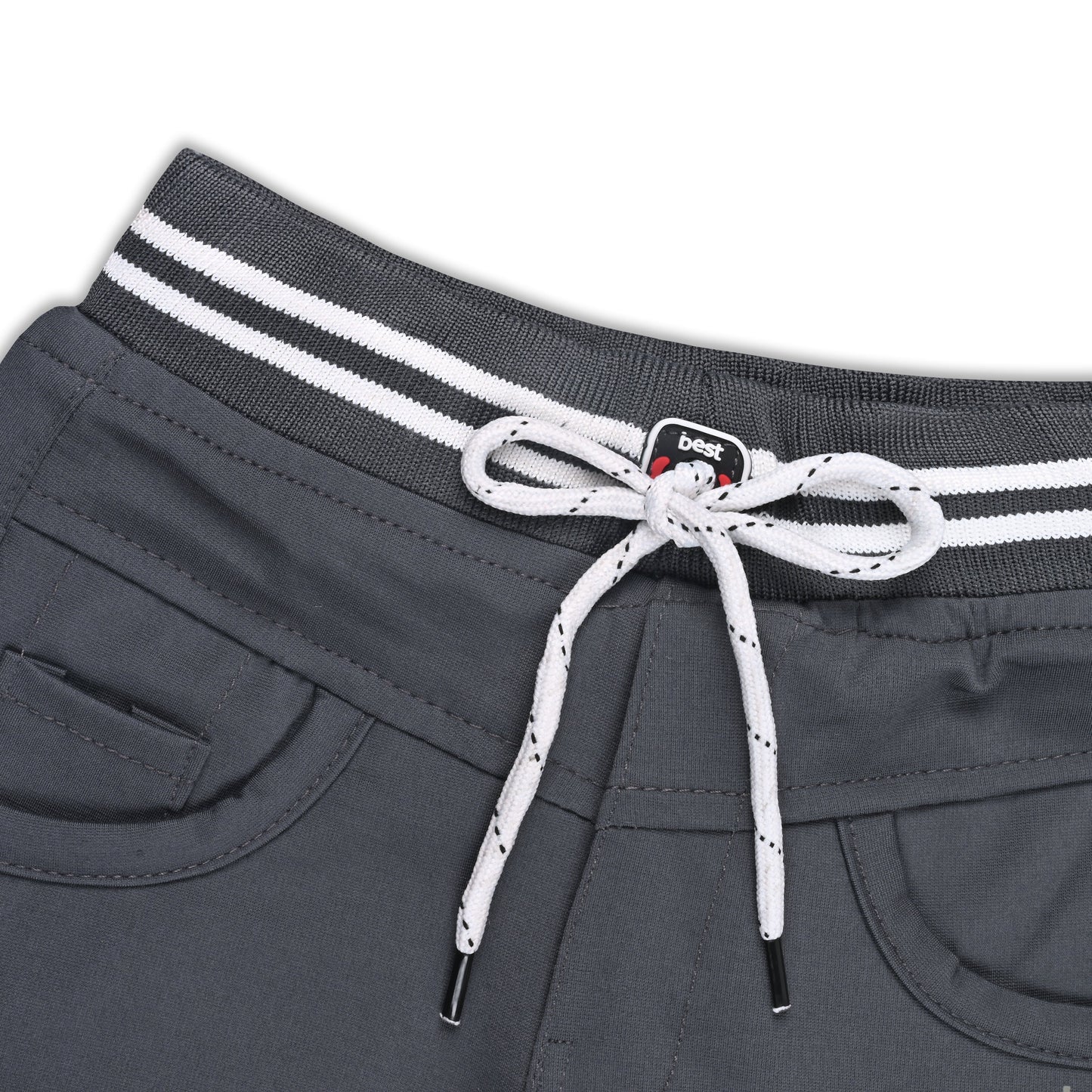 Boys Printed Elastic Casual Trouser