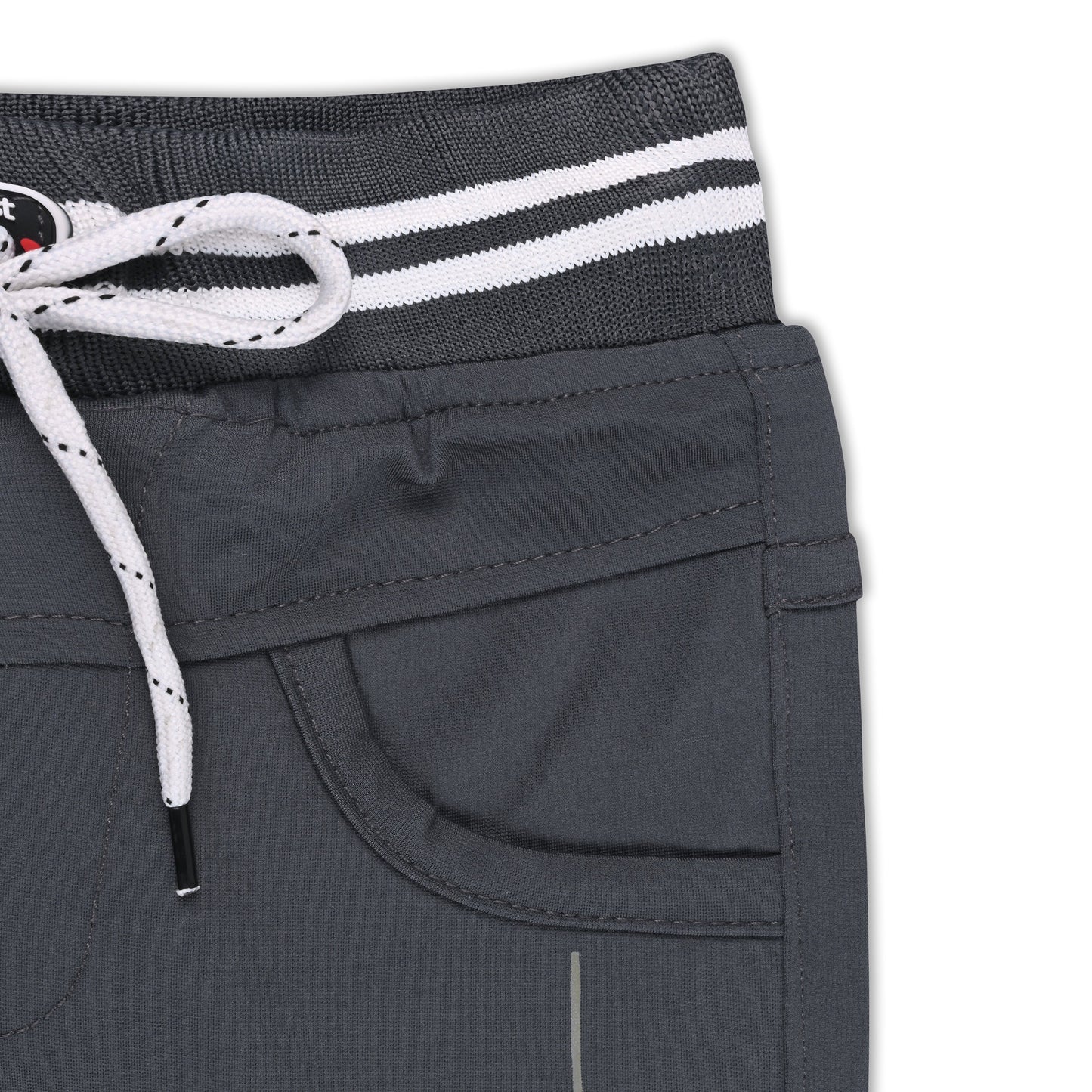 Boys Printed Elastic Casual Trouser