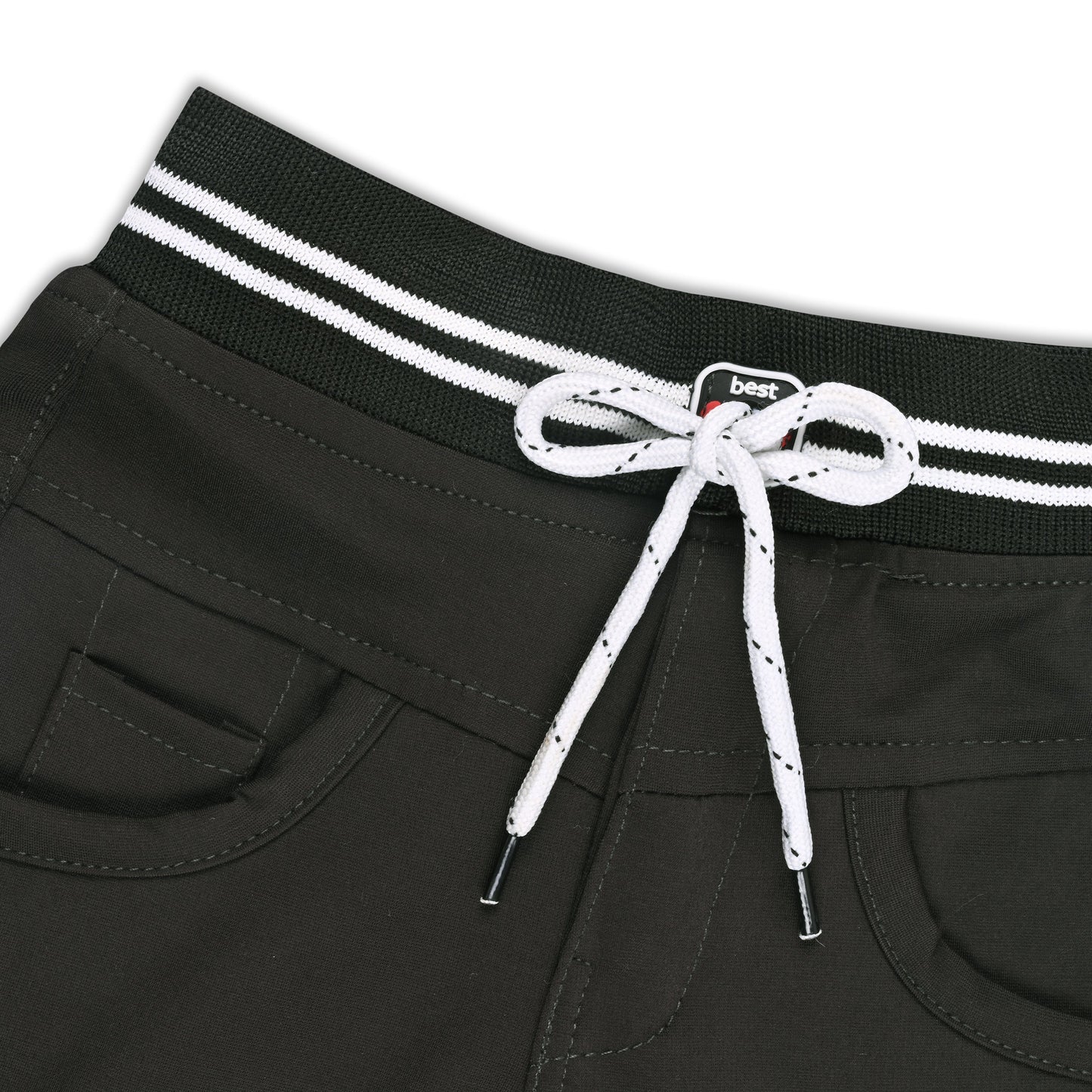 Boys Printed Elastic Casual Trouser