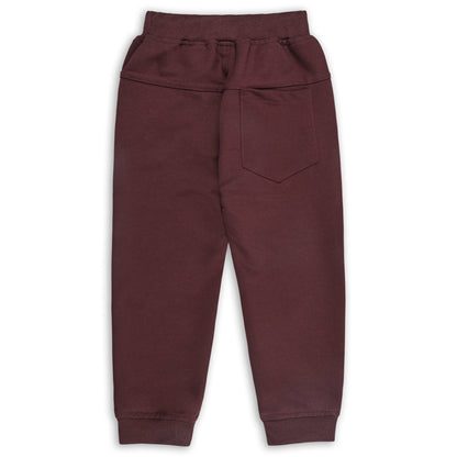 Boys Cartoon Print Elastic Cotton Casual Joggers