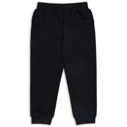 Boys Cartoon Print Elastic Cotton Casual Joggers
