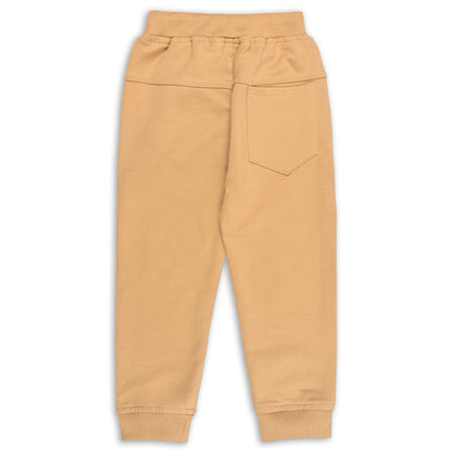 Boys Cartoon Print Elastic Cotton Casual Joggers