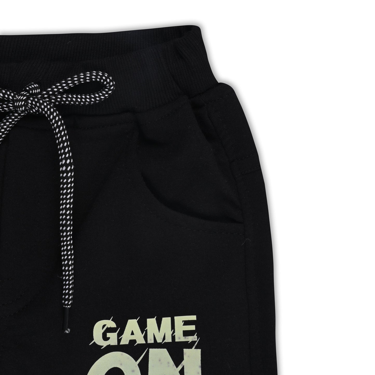 Boys Edgy Print Elastic Casual Jogger