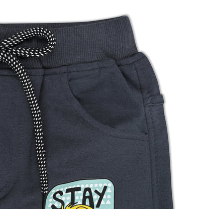 Boys Edgy Print Elastic Casual Jogger
