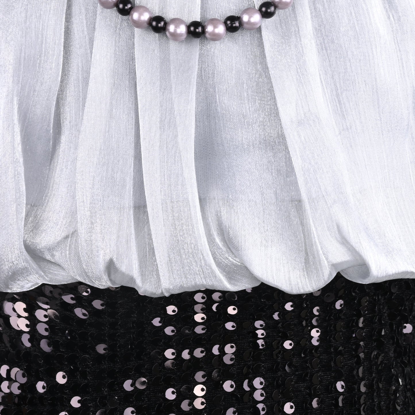 Girls Sequin Embellished Premium Party Dress