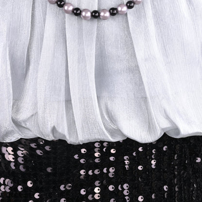Girls Sequin Embellished Premium Party Dress