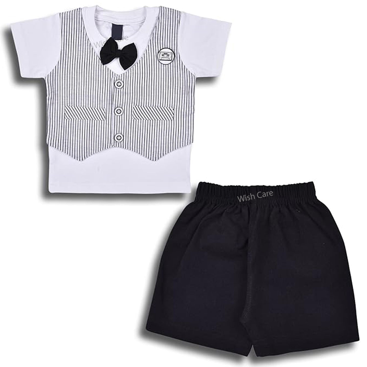 Baby Boys Pure Cotton T-Shirt & Shorts Set