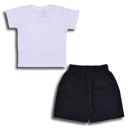 Baby Boys Pure Cotton T-Shirt & Shorts Set