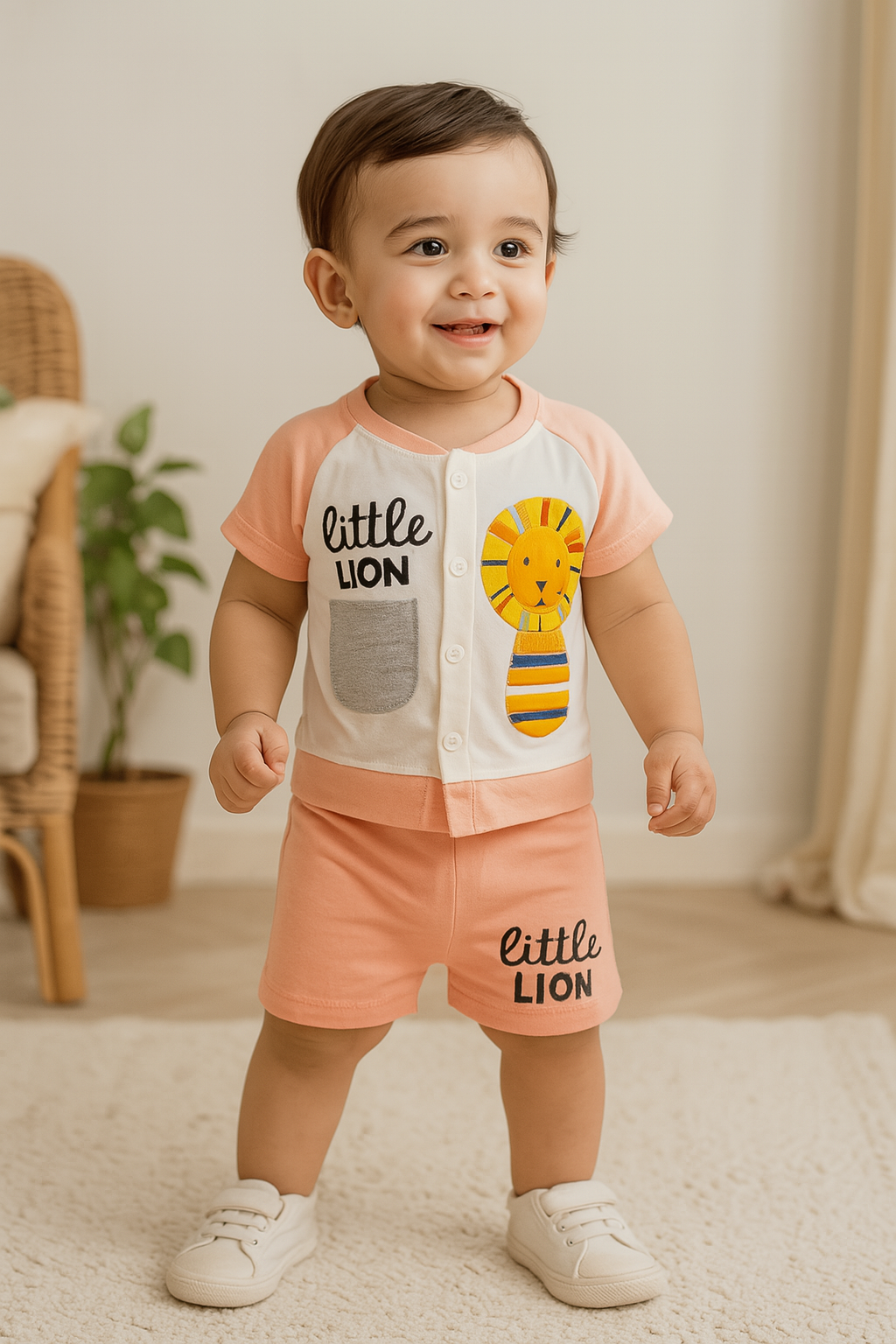 Jivzo Unisex Clothing Sets for Boys & Baby Girls-(bt23pch)