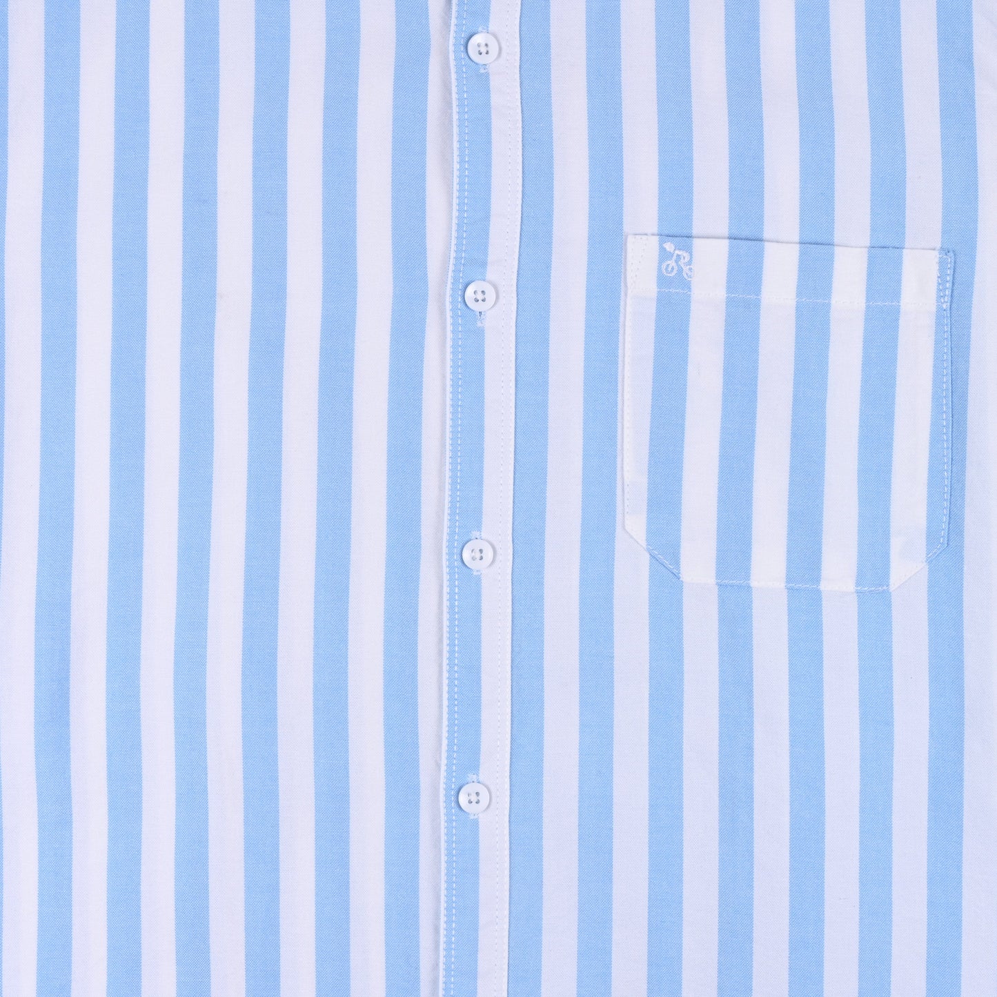 Men’s Cotton Blend Striped Shirt with Full Sleeves